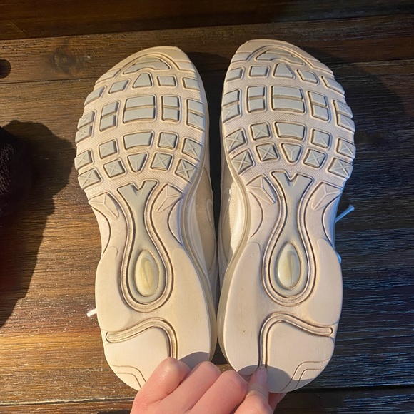 All White Womens Air Max 97’s - Picture 3 of 5
